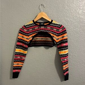 Anthropologie • Maeve Knit Bolero Long Sleeve Sweater